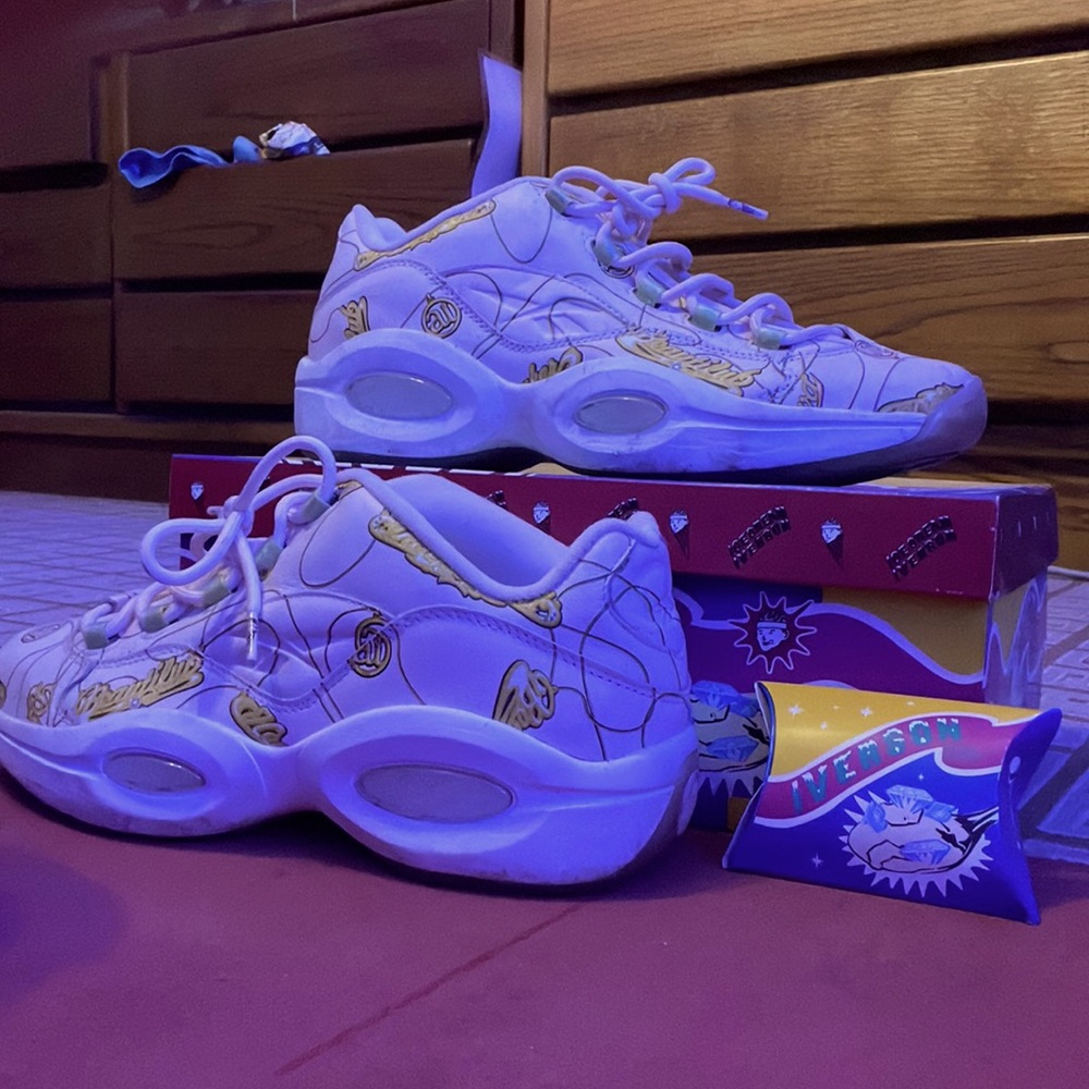 BBC ice cream Reebok size 11.5 Iverson’s